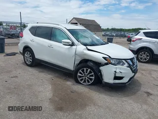 2017 Nissan Rogue SV with VIN KNMAT2MTXHP550384, listed as a IAAI auction lot 42364687 with 158,243 mi miles and . Bid and sale history available at DreamBid. Image 1.