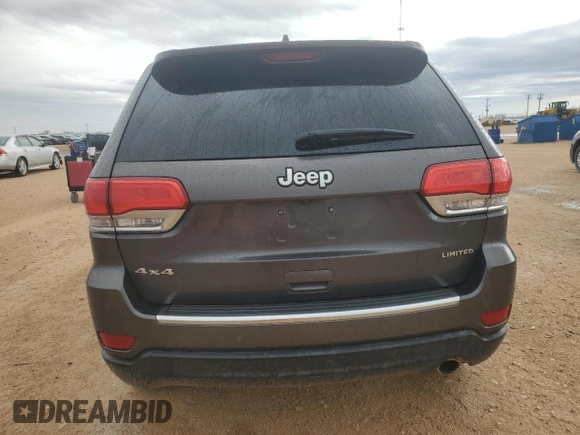 2017 Jeep Grand Cherokee Limited 75th Anniversary with VIN 1C4RJFBG3HC861152, listed as a Copart auction lot 79266504 with Not provided miles and Salvage title. Bid and sale history available at DreamBid. Image 6.