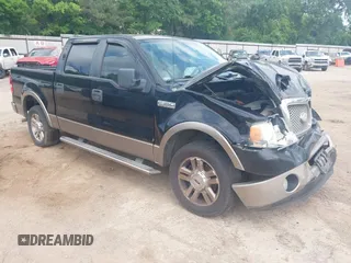 2006 Ford F-150 XLT with VIN 1FTPW12V26KE01817, listed as a IAAI auction lot 42097540 with 163,440 mi miles and . Bid and sale history available at DreamBid. Image 1.