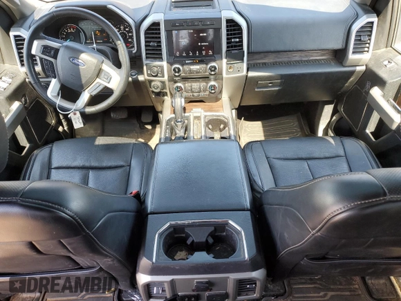 2018 Ford F-150 XL with VIN 1FTEW1EG1JKF48482, listed as a Copart auction lot 52347845 with 130,331 mi miles and Salvage title. Bid and sale history available at DreamBid. Image 8.