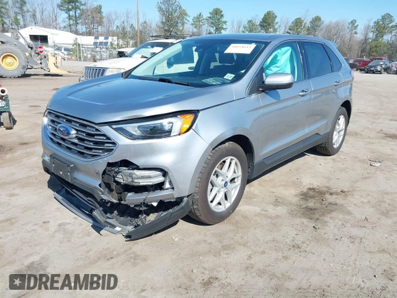 2022 Ford Edge SEL z VIN 2FMPK4J91NBA64868, wystawiony jako IAAI lot #38954615 z przebiegiem 33 911 mil mil oraz . Historia ofert i sprzedaży dostępna na DreamBid. Obrazek 2.