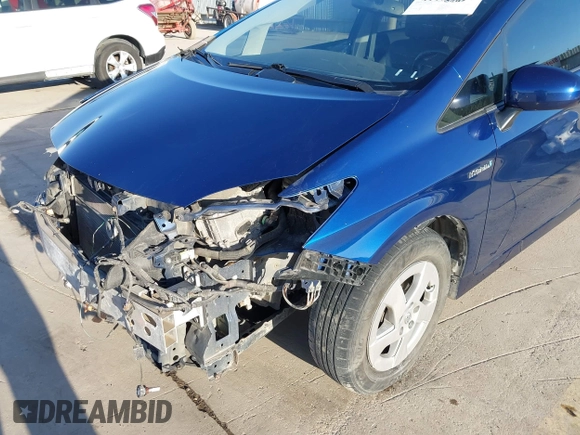 2010 Toyota Prius II with VIN JTDKN3DU2A0080217, listed as a IAAI auction lot 41188124 with 172,755 mi miles. Bid and sale history available at carsss.com. Image 18.