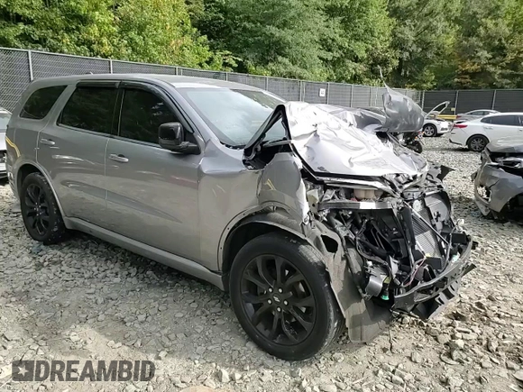 2020 Dodge Durango SXT Plus with VIN 1C4RDHAG6LC410651, listed as a Copart auction lot 65951744 with 52,956 mi miles and Salvage Title. Bid and sale history available at carsss.com. Image 12.
