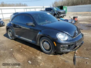 2017 Volkswagen Beetle 1.8T Fleet with VIN 3VWF17AT7HM615904, listed as a Copart auction lot 87484854 with 103,986 mi miles and Salvage Title. Bid and sale history available at carsss.com. Image 4.