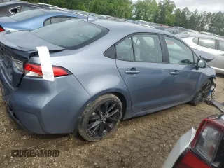 2024 Toyota Corolla SE with VIN 5YFS4MCE2RP187286, listed as a Copart auction lot 52734265 with 8,753 mi miles and Salvage Title. Bid and sale history available at DreamBid. Image 3.