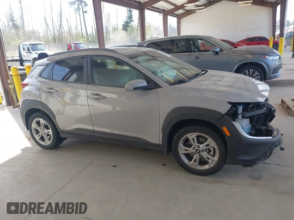 2022 Hyundai Kona SEL with VIN KM8K6CAB9NU920584, listed as a IAAI auction lot 42028170 with Not Provided miles and . Bid and sale history available at DreamBid. Image 13.