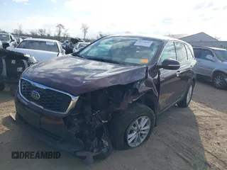 2019 Kia Sorento S V6 with VIN 5XYPGDA54KG559320, listed as a IAAI auction lot 40754605 with 68,555 mi miles. Bid and sale history available at carsss.com. Image 17.