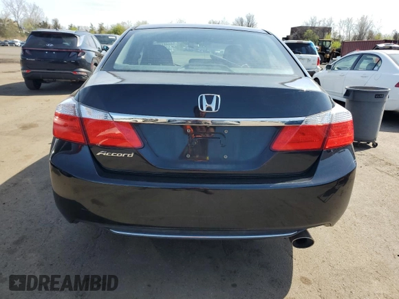 2014 Honda Accord Sedan LX with VIN 1HGCR2F34EA230045, listed as a Copart auction lot 54448135 with 180,656 mi miles and Salvage Title. Bid and sale history available at carsss.com. Image 6.