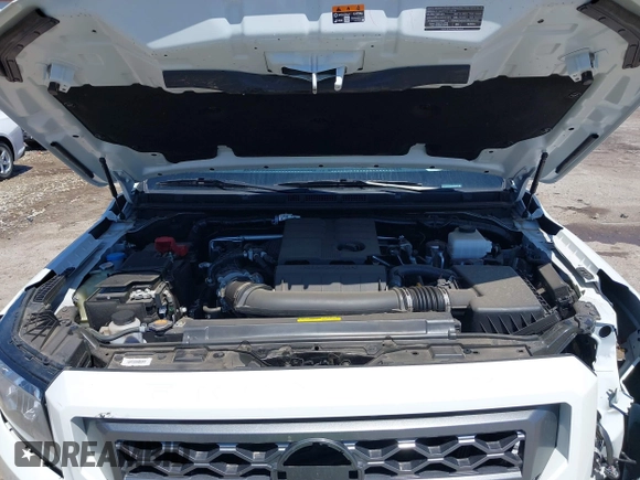 2024 Nissan Frontier SV with VIN 1N6ED1EJ0RN634679, listed as a IAAI auction lot 42075250 with 2,296 mi miles and . Bid and sale history available at DreamBid. Image 10.