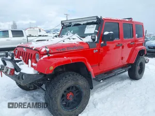 2015 Jeep Wrangler Unlimited Rubicon with VIN 1C4BJWFG7FL646463, listed as a IAAI auction lot 41537553 with 97,412 mi miles. Bid and sale history available at carsss.com. Image 17.