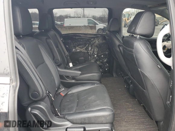 2023 Honda Odyssey Touring с VIN 5FNRL6H8XPB046345, выставлен на аукционе Copart как лот 52102195 с пробегом 29 986 миль миль и Списание • Salvage title. История ставок и продаж доступна на DreamBid. Изображение 11.
