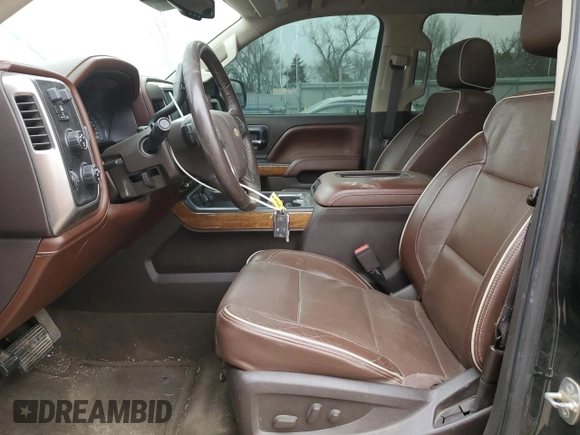 2016 Chevrolet Silverado 1500 High Country with VIN 3GCUKTEC8GG252049, listed as a Copart auction lot 47075095 with 127,206 mi miles and Salvage Title. Bid and sale history available at DreamBid. Image 7.