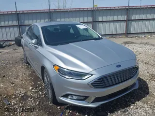 2018 Ford Fusion Titanium with VIN 3FA6P0D91JR127877, listed as a IAAI auction lot 41836298 with 88,710 mi miles. Bid and sale history available at carsss.com. Image 1.