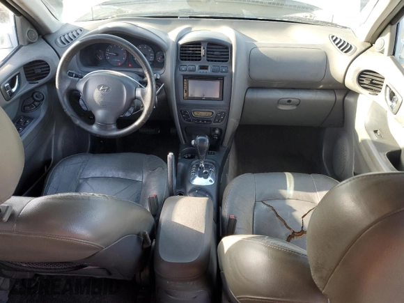 2002 Hyundai Santa Fe GLS with VIN KM8SC13D32U303804, listed as a Copart auction lot 51213805 with 201,919 mi miles and Salvage Title. Bid and sale history available at carsss.com. Image 8.
