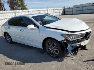 2019 Acura RLX Hybrid Advance Pkg with VIN JH4KC2F90KC000291, listed as a Copart auction lot 36873094 with 68,429 mi miles. Bid and sale history available at carsss.com. Image 4.
