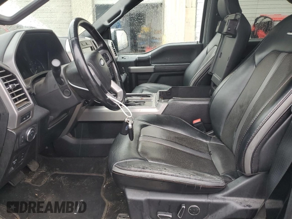 2019 Ford F-150 XL with VIN 1FTEW1E4XKFB47609, listed as a Copart auction lot 46127305 with 134,232 mi miles and Salvage Title. Bid and sale history available at carsss.com. Image 7.