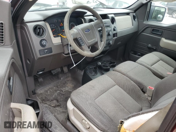 2009 Ford F-150 XL with VIN 1FTRF14W09KB90846, listed as a Copart auction lot 82565664 with 197,718 mi miles and Clean title. Bid and sale history available at DreamBid. Image 8.