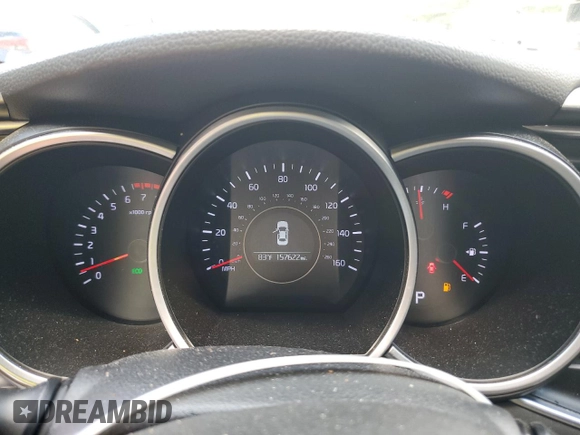 2014 Kia Optima LX with VIN 5XXGM4A70EG301086, listed as a Copart auction lot 61846685 with 157,622 mi miles and Salvage title. Bid and sale history available at DreamBid. Image 9.