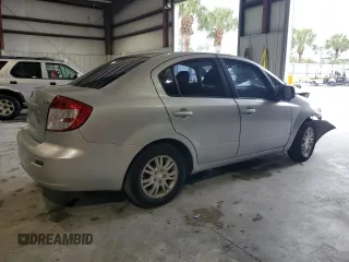 2012 Suzuki SX4 LE with VIN JS2YC5A34C6304150, listed as a Copart auction lot 48629255 with 104,658 mi miles and Salvage Title. Bid and sale history available at carsss.com. Image 3.
