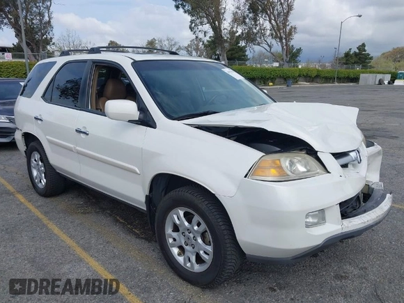 2004 Acura MDX Touring Pkg w/Navigation with VIN 2HNYD18834H520180, listed as a IAAI auction lot 41934124 with 201,817 mi miles. Bid and sale history available at carsss.com. Image 1.