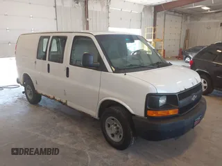 2012 Chevrolet Express Cargo with VIN 1GCWGFBA2C1155209, listed as a IAAI auction lot 42559839 with 222,712 mi miles and . Bid and sale history available at DreamBid. Image 1.