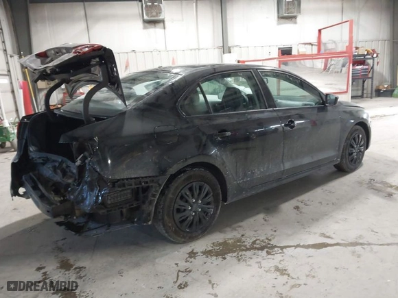 2014 Volkswagen Jetta Sedan S with VIN 3VW2K7AJ6EM434072, listed as a IAAI auction lot 41347046 with NaN miles. Bid and sale history available at carsss.com. Image 4.