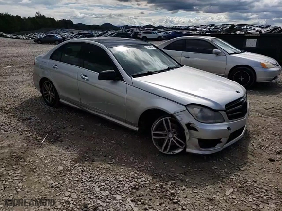 2013 Mercedes-Benz C-Class C 250 Sport with VIN WDDGF4HB2DR298570, listed as a Copart auction lot 44712905 with 129,374 mi miles and Clean Title. Bid and sale history available at carsss.com. Image 10.