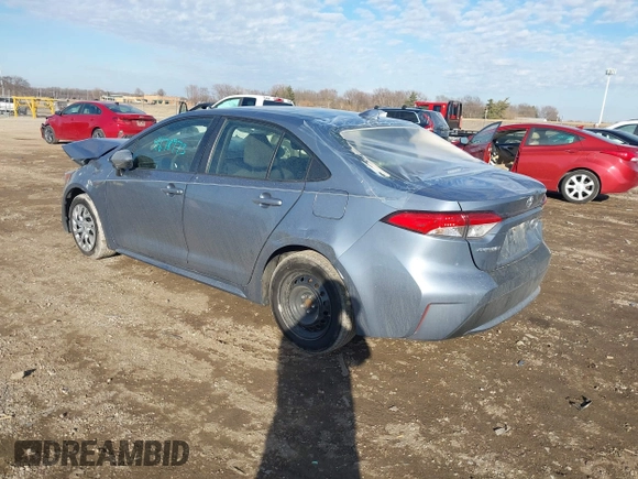 2020 Toyota Corolla LE with VIN JTDEPRAEXLJ026488, listed as a IAAI auction lot 41678973 with 136,982 mi miles and . Bid and sale history available at DreamBid. Image 3.