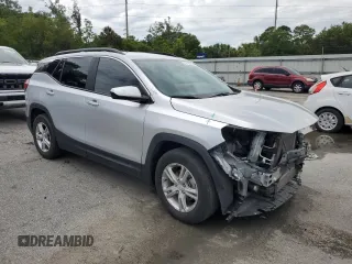 2022 GMC Terrain SLE with VIN 3GKALMEV8NL116133, listed as a Copart auction lot 59730865 with 46,227 mi miles and Salvage title. Bid and sale history available at DreamBid. Image 4.