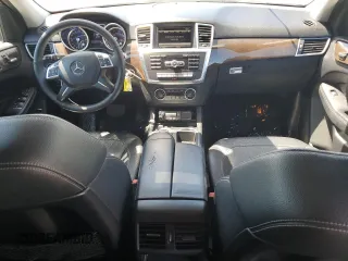 2015 Mercedes-Benz M ML 350 with VIN 4JGDA5JB9FA474104, listed as a Copart auction lot 52978295 with 123,108 mi miles and Clean Title. Bid and sale history available at carsss.com. Image 8.