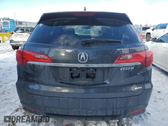2015 Acura RDX with VIN 5J8TB4H32FL030641, listed as a Copart auction lot 41857395 with 62,301 mi miles and Salvage Title. Bid and sale history available at carsss.com. Image 6.