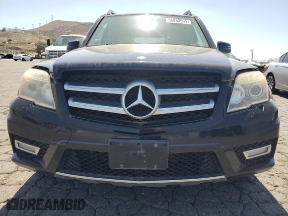 2011 Mercedes-Benz GLK 350 with VIN WDCGG8HB4BF594312, listed as a Copart auction lot 56883595 with 155,582 mi miles and Clean Title. Bid and sale history available at DreamBid. Image 5.