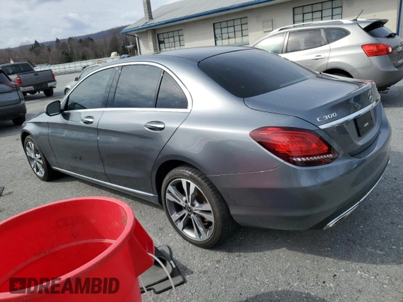 2021 Mercedes-Benz C 300 with VIN W1KWF8EB4MR649177, listed as a Copart auction lot 46625215 with 69,186 mi miles and Clean Title. Bid and sale history available at carsss.com. Image 2.