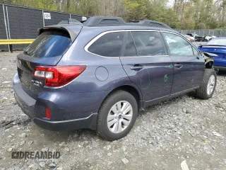 2017 Subaru Outback Premium with VIN 4S4BSAFC0H3375015, listed as a Copart auction lot 52684265 with 51,014 mi miles and Salvage Title. Bid and sale history available at DreamBid. Image 3.