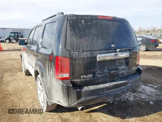 2013 Honda Pilot EX-L with VIN 5FNYF4H70DB080398, listed as a IAAI auction lot 41424709 with 126,102 mi miles and . Bid and sale history available at DreamBid. Image 3.