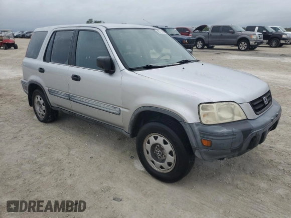 2000 Honda CR-V LX with VIN JHLRD2842YC011321, listed as a Copart auction lot 80714704 with 193,291 mi miles and Salvage Title. Bid and sale history available at carsss.com. Image 4.