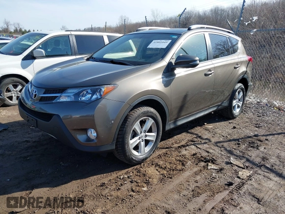 2014 Toyota RAV4 XLE with VIN JTMRFREV6ED084114, listed as a IAAI auction lot 41801049 with 140,042 mi miles and . Bid and sale history available at DreamBid. Image 2.