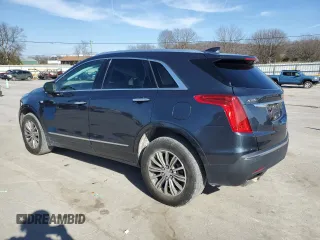 2019 Cadillac XT5 Luxury FWD with VIN 1GYKNCRS2KZ243074, listed as a Copart auction lot 44820955 with 49,299 mi miles and Salvage Title. Bid and sale history available at DreamBid. Image 2.