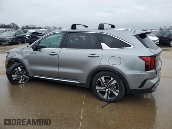 2023 Kia Sorento EX z VIN KNDRHDLG9P5223960, wystawiony jako Copart lot #45123105 z przebiegiem 84 581 mil mil oraz Szkoda całkowita • Salvage title. Historia ofert i sprzedaży dostępna na DreamBid. Obrazek 2.