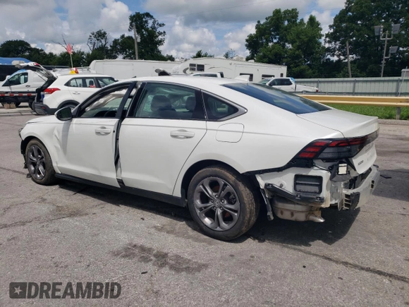 2024 Honda Accord EX with VIN 1HGCY1F34RA044623, listed as a Copart auction lot 64500405 with Not provided miles and Salvage title. Bid and sale history available at DreamBid. Image 2.