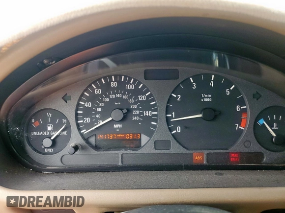 1997 BMW 3 Series Z3 1.9 z VIN 4USCH7324VLB79724, wystawiony jako Copart lot #59796475 z przebiegiem 141 737 mil mil oraz Szkoda całkowita • Salvage title. Historia ofert i sprzedaży dostępna na DreamBid. Obrazek 9.