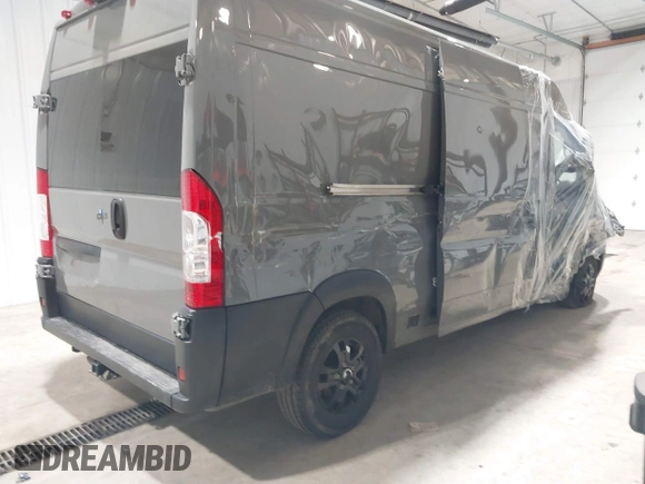 2023 Ram ProMaster Cargo with VIN 3C6LRVDG0PE502779, listed as a IAAI auction lot 41947349 with 37,569 mi miles. Bid and sale history available at carsss.com. Image 4.