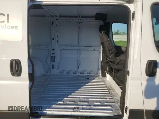 2023 Ram ProMaster Cargo with VIN 3C6LRVAG7PE585146, listed as a Copart auction lot 71391784 with 2,872 mi miles and Salvage Title. Bid and sale history available at DreamBid. Image 11.