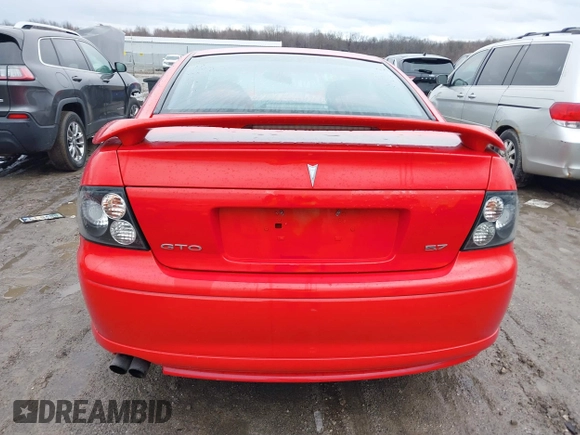 2004 Pontiac GTO z VIN 6G2VX12G34L221749, wystawiony jako IAAI lot #41679612 z przebiegiem Nie podano mil oraz . Historia ofert i sprzedaży dostępna na DreamBid. Obrazek 15.