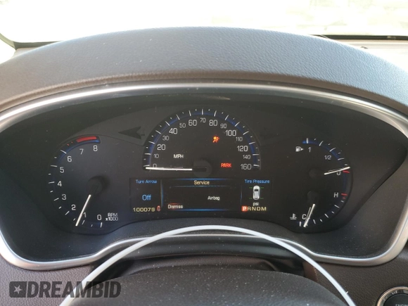 2015 Cadillac SRX Premium Collection with VIN 3GYFNGE35FS546957, listed as a Copart auction lot 42189045 with 100,079 mi miles and Salvage Title. Bid and sale history available at carsss.com. Image 9.