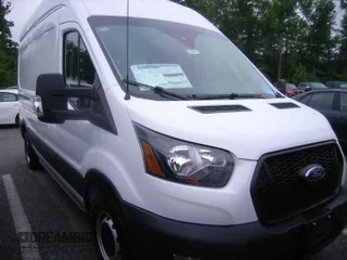 2023 Ford Transit Cargo with VIN 1FTBR1X86PKC01190, listed as a IAAI auction lot 42808925 with 41 mi miles and . Bid and sale history available at DreamBid. Image 14.