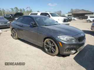 2016 BMW 2 Series M235i with VIN WBA1J7C56GV359624, listed as a Copart auction lot 43569464 with 99,100 mi miles. Bid and sale history available at carsss.com. Image 4.