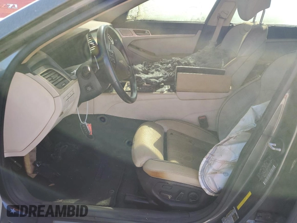 2018 Genesis G80 Ultimate with VIN KMHGN4JF9JU216722, listed as a Copart auction lot 76658944 with Not Provided miles and Salvage Title. Bid and sale history available at DreamBid. Image 7.