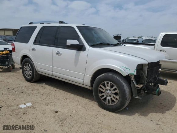 2012 Ford Expedition Limited with VIN 1FMJU1K5XCEF24525, listed as a Copart auction lot 51604115 with 166,152 mi miles and Salvage Title. Bid and sale history available at carsss.com. Image 4.