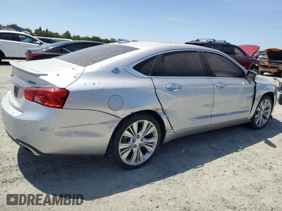 2017 Chevrolet Impala Premier with VIN 2G1145S35H9131500, listed as a Copart auction lot 62735235 with Not provided miles and Salvage title. Bid and sale history available at DreamBid. Image 3.